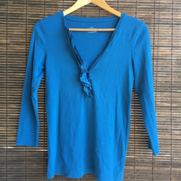 J. Crew Tops - *$5 SALE* J. Crew ruffle Blouse